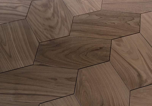 Паркетная доска noce americano ombre ca bollani geometrie
